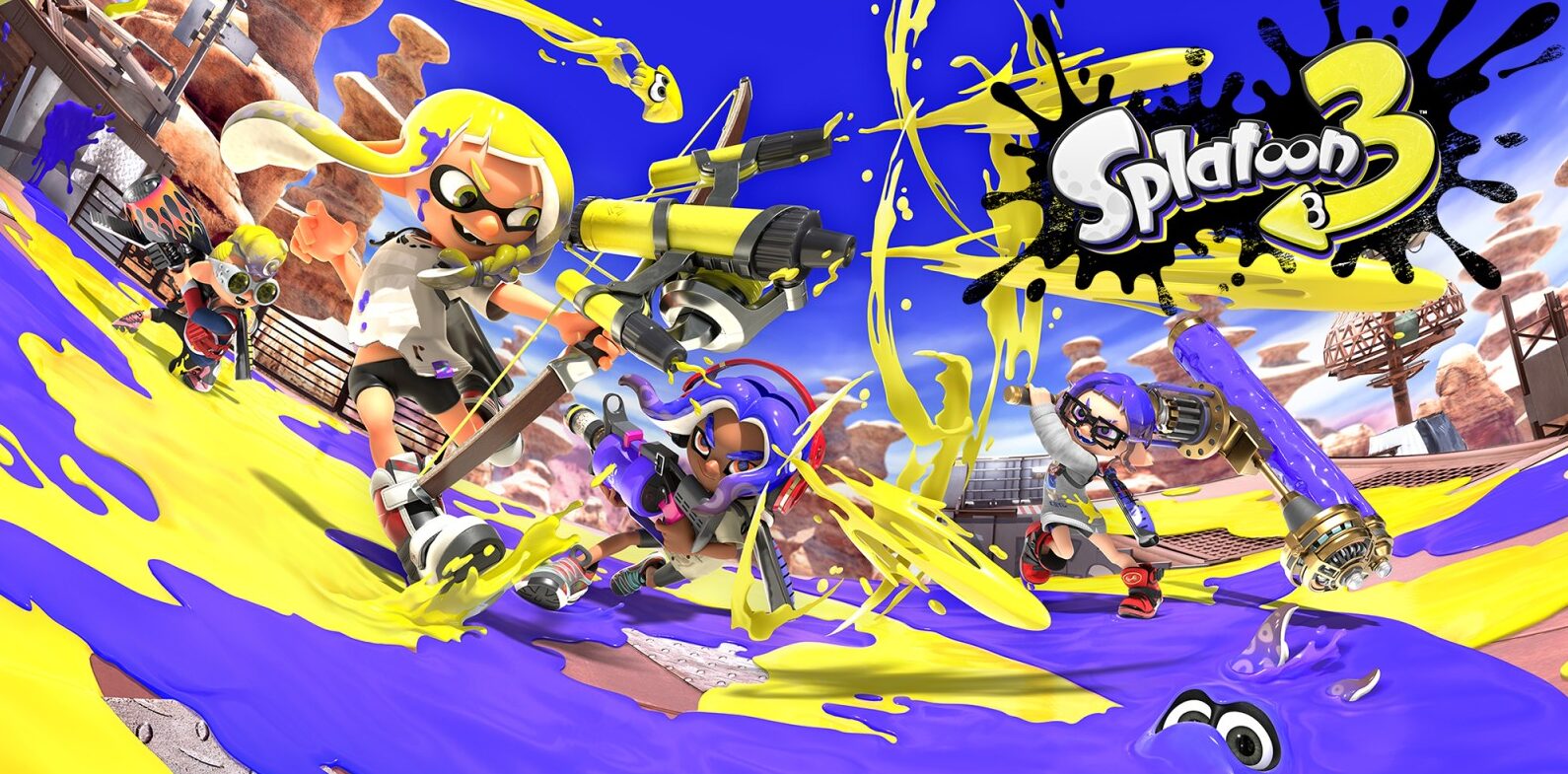 Splatoon 3 vuelve con todas las armas básicas de los juegos anteriores